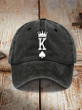 Unisex Poker King of Pik Vintage Hut